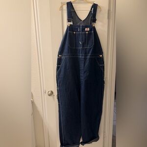 Dickies Dark Blue Denim Overalls